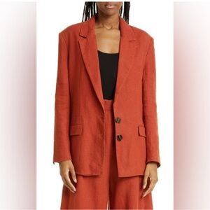 Farm Rio Linen Blazer